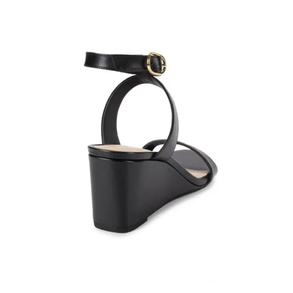 Stuart Weitzman Ave Strappy Wedge Sandals‎ - Picture 5 of 9